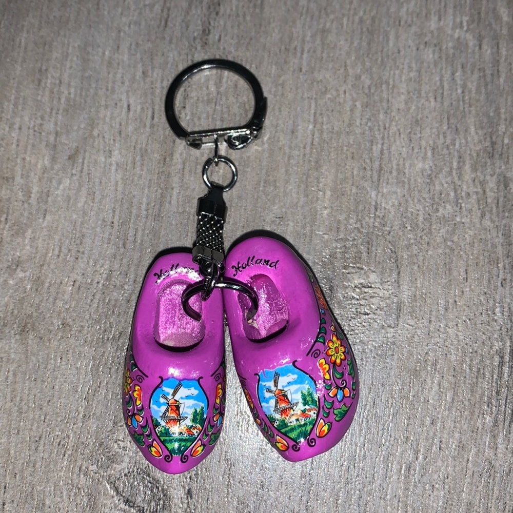 Dutch Shoes Keychain